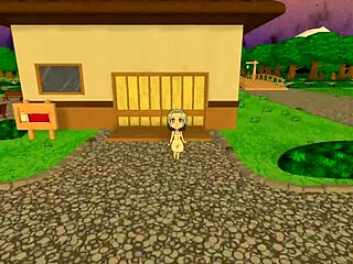 Hana's exposure unfolds in a blooming flower part 3