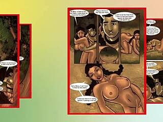 savita bhabi loses her virginity in this hentai scene