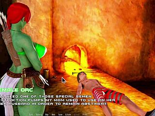 I’m stunned, a fierce orc mistress dominates in Breeding Island Ep 23.