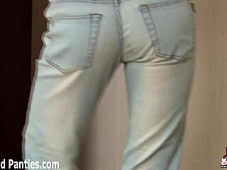 Watch Me Slip Into Sexy Tight Skinny Jeans for You
