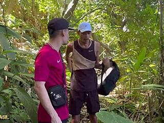 levei na maldade with gay big ass black monster cock blowjob and twink ass action