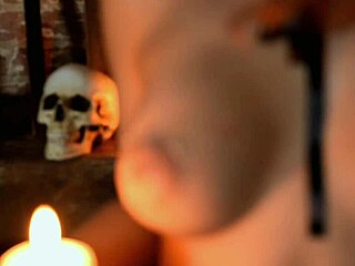 I’m obsessed with dripping hot wax on my big clit and nipples