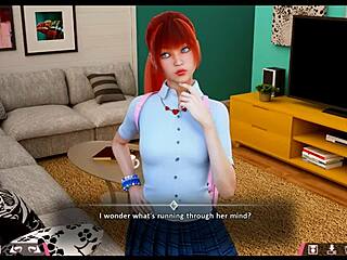 This amateur teen takes anal, showing off her big tits and ass