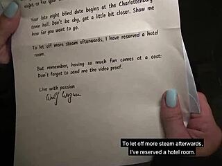 Tattooed milf picks up and fucks young 18+ guy on first date with cumshot.