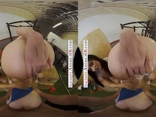 naughty america girls surprise trainer with group fun 😏