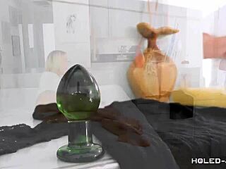 Teens Ass Hole Creampied by Monster Cock in Gaping Anal