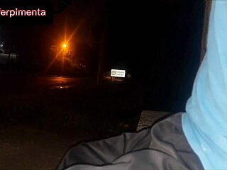 Seriously, I’m riskin’ it... stickin’ my cock near this young chick at the bus stop, how’s she gonna react?