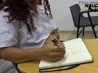 hey girl, why you touching yourself in detention room?