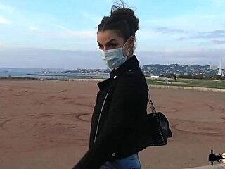 Claudia the Brunette Slut Fulfills Her Wild European Fantasy