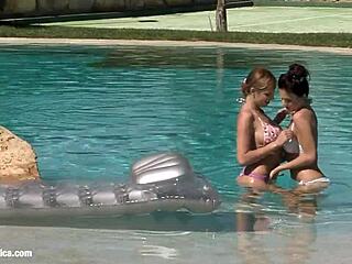 Hey, wanna dive into poolside lust with Billy and Jaquelin?