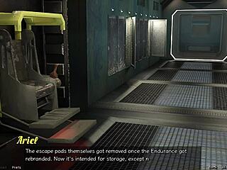 Stranded in Space 33 - First Kiss with Redhead Haylee