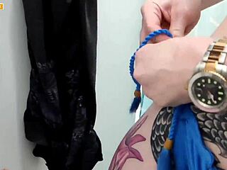 woman goes shopping, fucks in dressing room, store turns motel.