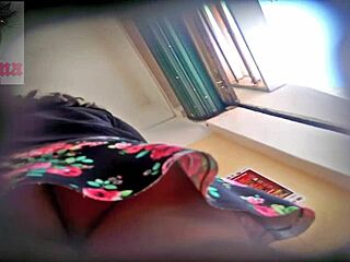 Wow, what’s under that tiny skirt?!