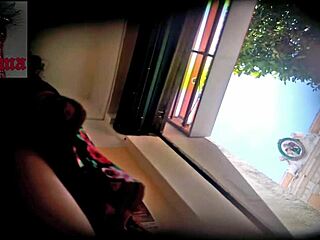 Wow, what’s under that tiny skirt?!