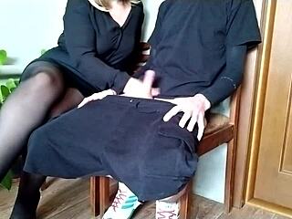 yo, just flashed my dick to a luxury milf