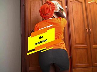 Fantasy about licking black step brother's wife's shaved pussy and natural tits couple