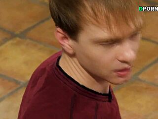 cute brunette teen babe as protective stepsister