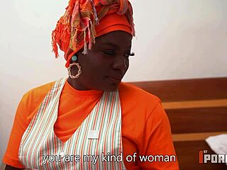 Fantasy about licking black step brother's wife's shaved pussy and natural tits couple