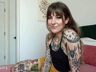 uhh, my girlfriend's hot tatted sis, awlivv, keeps beggin’ for a creampie, can’t say no...