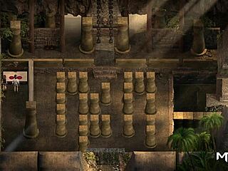 Treasure of Nadia: Madeleine's Nude Profile in Episode 3-46