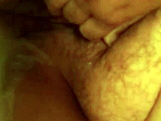 premium bathtub couple cums together in steamy session