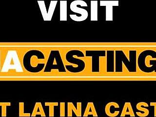 in this latina casting, tattooed brunette rides big cock roughly in fuchsia lingerie