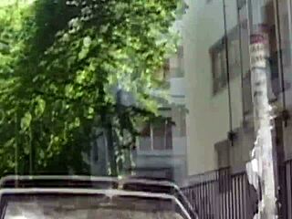 brunette dives into intense threesome action with a group of horny partners