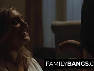 Secret plan of stepson and unsuspecting stepmom is steamy