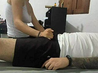 My little stepsister sneaks in and sucks me while I rest.