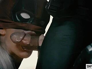 Jessica Drake, you riding Tommy Gunn hard in Deadpool XXX parody scene 4?