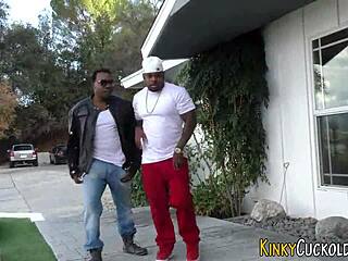 interracial babe gets hardcore threesome facial on monster cock 💦