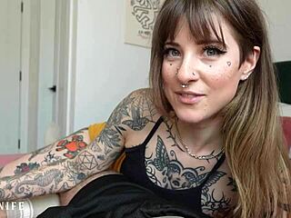 uhh, my girlfriend's hot tatted sis, awlivv, keeps beggin’ for a creampie, can’t say no...