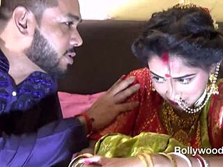 Newly married sudipa's hardcore honeymoon creampie with hindi audio