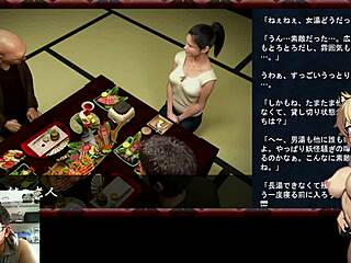 Nura: Rise of the Yokai gameplay in a strange inn.