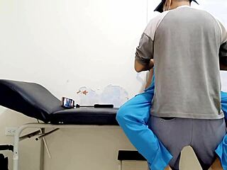 Latina Doctor Seduces Patient for Slow Sexy Ass Fucking in Clinic