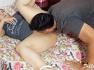 homemade amateur couple with curvy brunette wanting best friend's cock