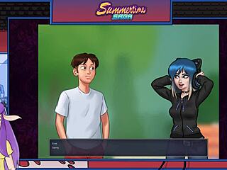 Summertime saga part 12 with big tits cosplay