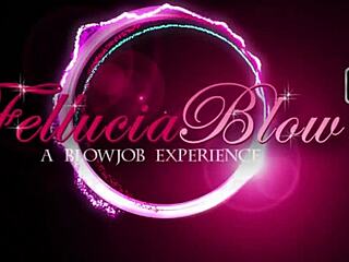 Glowing artistic blowjob experience with facial swallow 😍