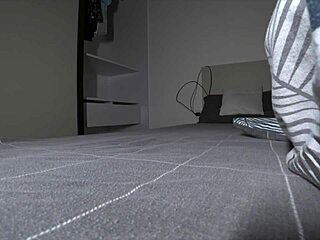 Wife and friend fuck on our bed while im not at home cheating