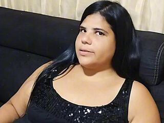 Stranger helps me out, gives advice, then pounds my delicious pussy hard in rough doggystyle, Spanish porn.