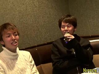 gay asians suck each other in wild orgy!