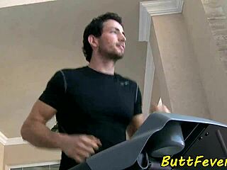 European amateurs engage in anal sex, riding and doggystyle with cum on ass.