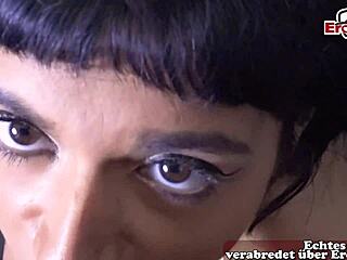 German Devoted Thin Model Receives Anal And Piss From The Photographer