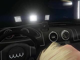 in gta 5, does the first person hooker get fucked in the car?