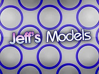 So, this charming BBW Scarlet Peach toys her muff while plugging her backside.