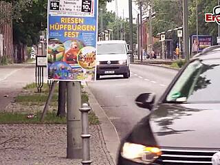 emotional goth street sex in the drive-in