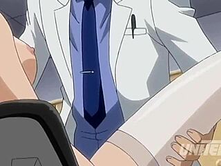 gynecologist exam turns wild with hentai toys, oh gosh!