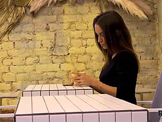 Does this sexy bombshell rim your anus with her tongue?