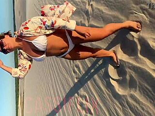 Latina feels intense orgasm from monster cock creampie