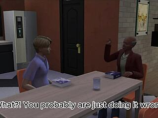 Grandpa's visit turns wild in part 1